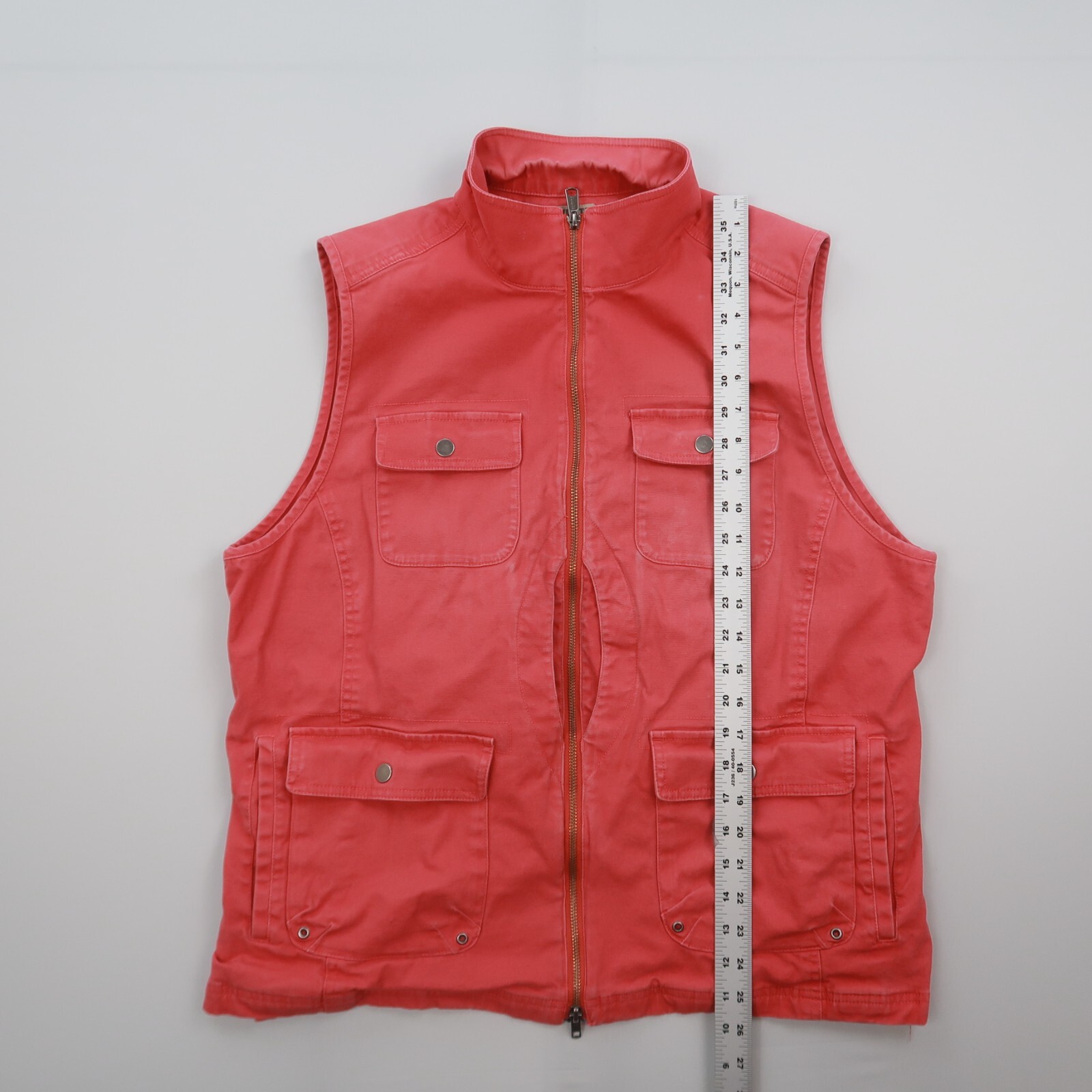 Duluth Trading Womens Canvas Vest Size 