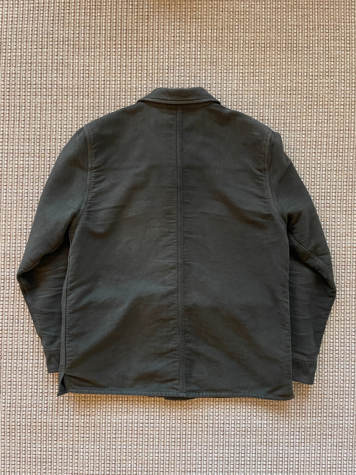 Filson Moleskin Barn Coat Chore Jacket in Dark Brown, Men’s Medium eBay