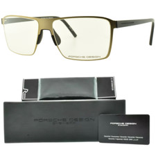 1101503 Montatura per Occhiali Uomo Porsche P8309-c Marrone (ø 56