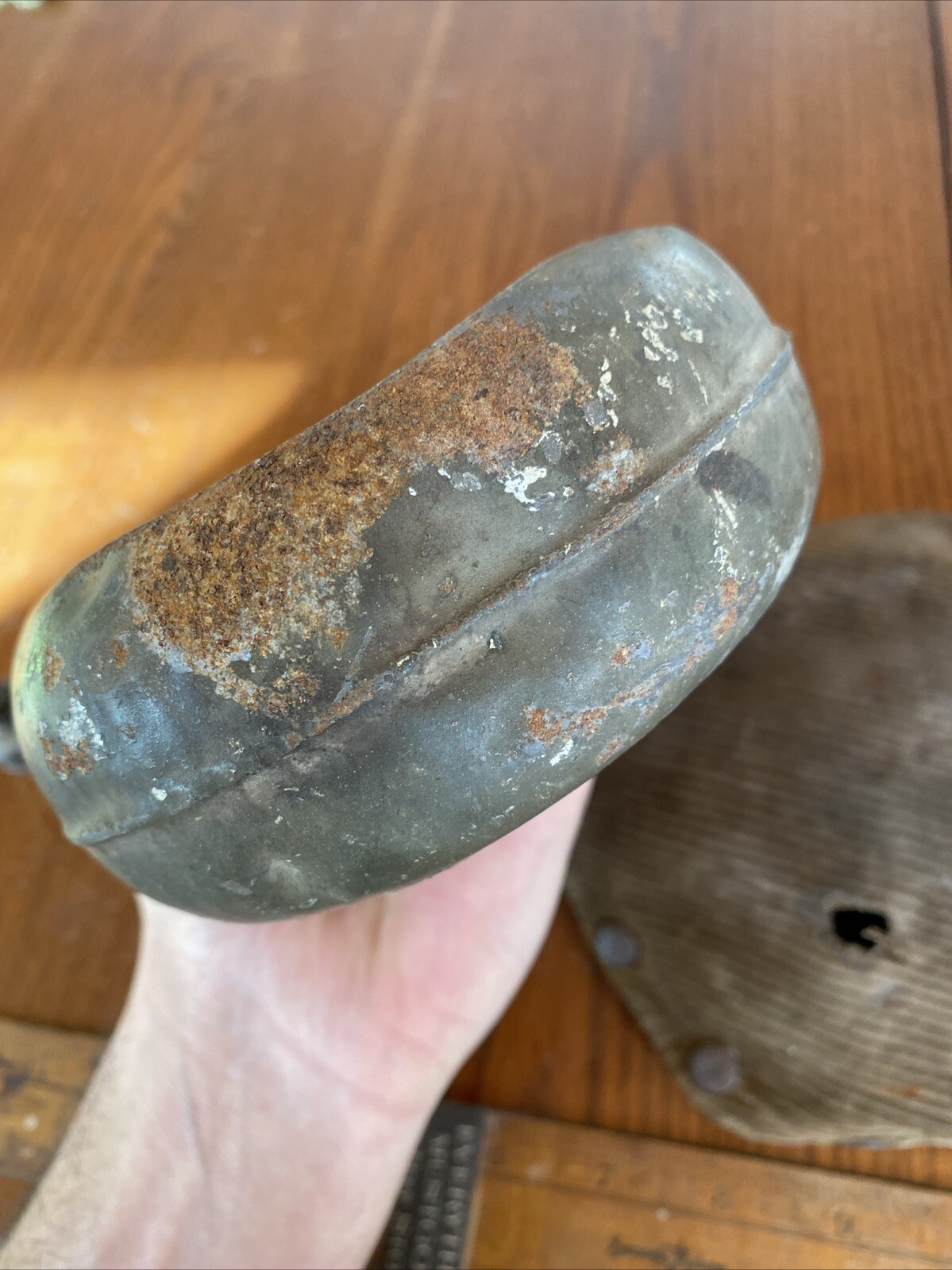 1915 J Hirschhorn WW1 German Heer M1915 M1917 STEEL CANTEEN w/ CORDUROY COVER