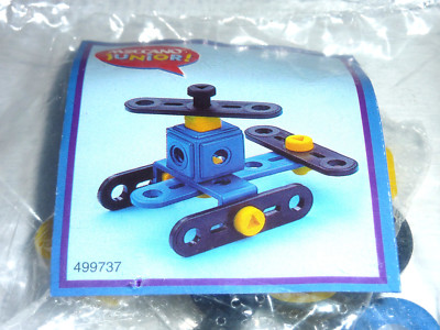 MECCANO JUNIOR ! 499737 HUBSCHRAUBER HELICOPTER HELI ELICOTTERO NEU NEW TOP RAR