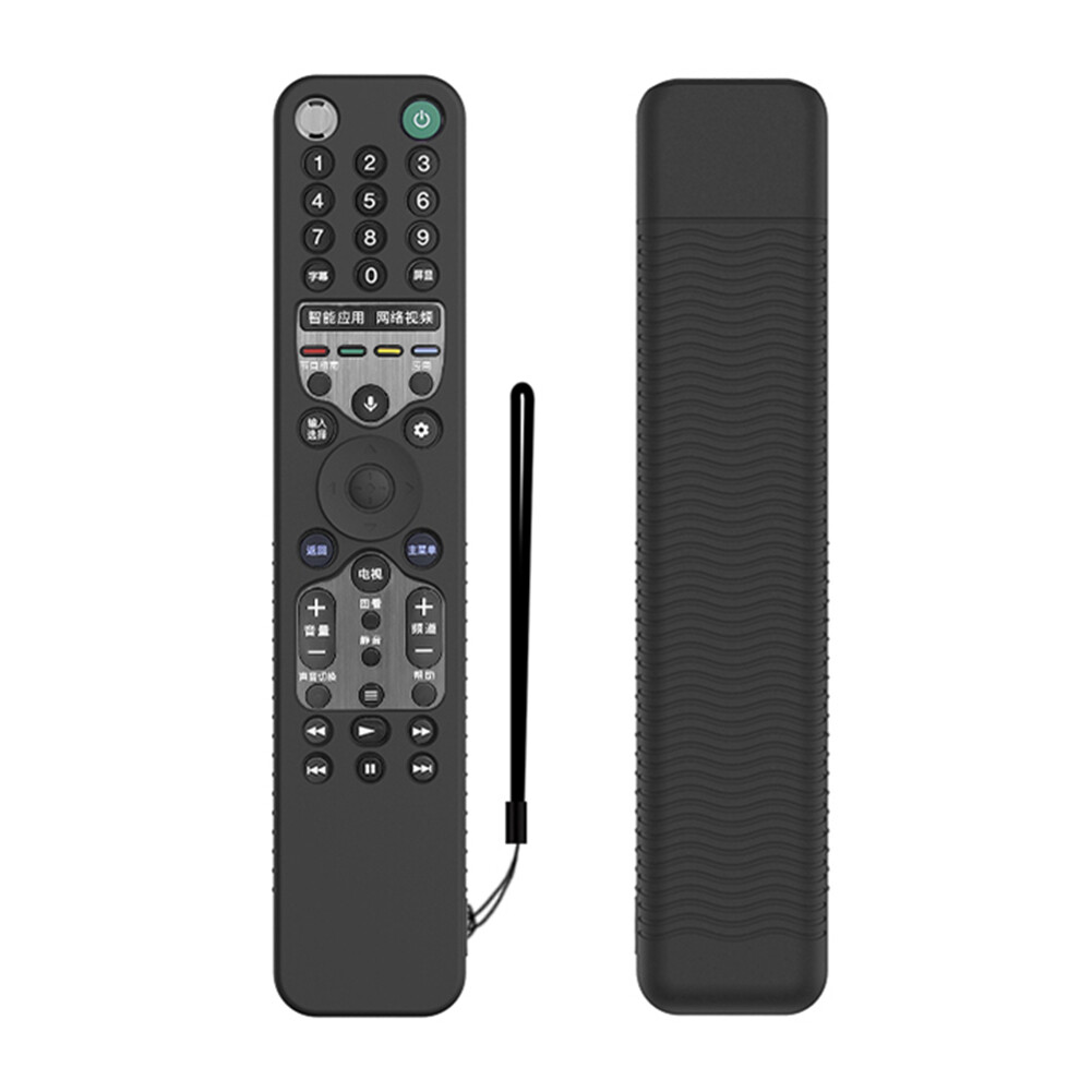 Silicone Case for Sony Smart TV Remote Shockproof protective cover (gray white