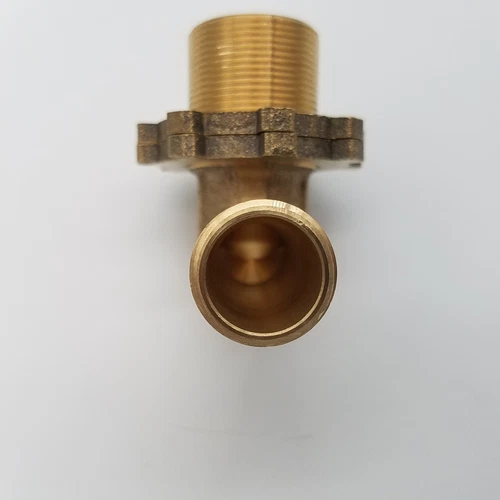 PROFLO PF18012 Rough Brass Fiberlock Shower Elbow - Picture 4 of 6