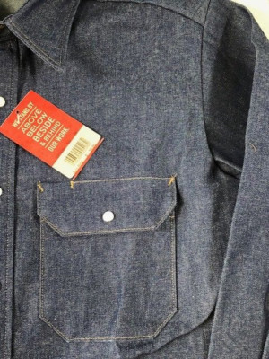 NEW Red Kap Men's Deluxe Denim Western 