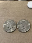 2002 P&D KENNEDY HALF DOLLAR-Two Coin Set- Free Shipping