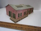 Vintage Built Weathered N Scale Depot Storage Warehouse Building 4 Train Layout
