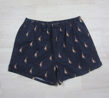 Vintage 90s Polo Sport Ralph Lauren Shorts Mens L AOP 4.5" Inseam Mesh Lined