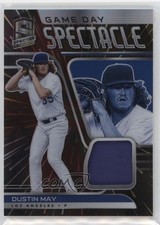 2021 Panini Spectra Game Day Spectacle Jerseys Hyper Prizm 41/75 Dustin May 0jd0