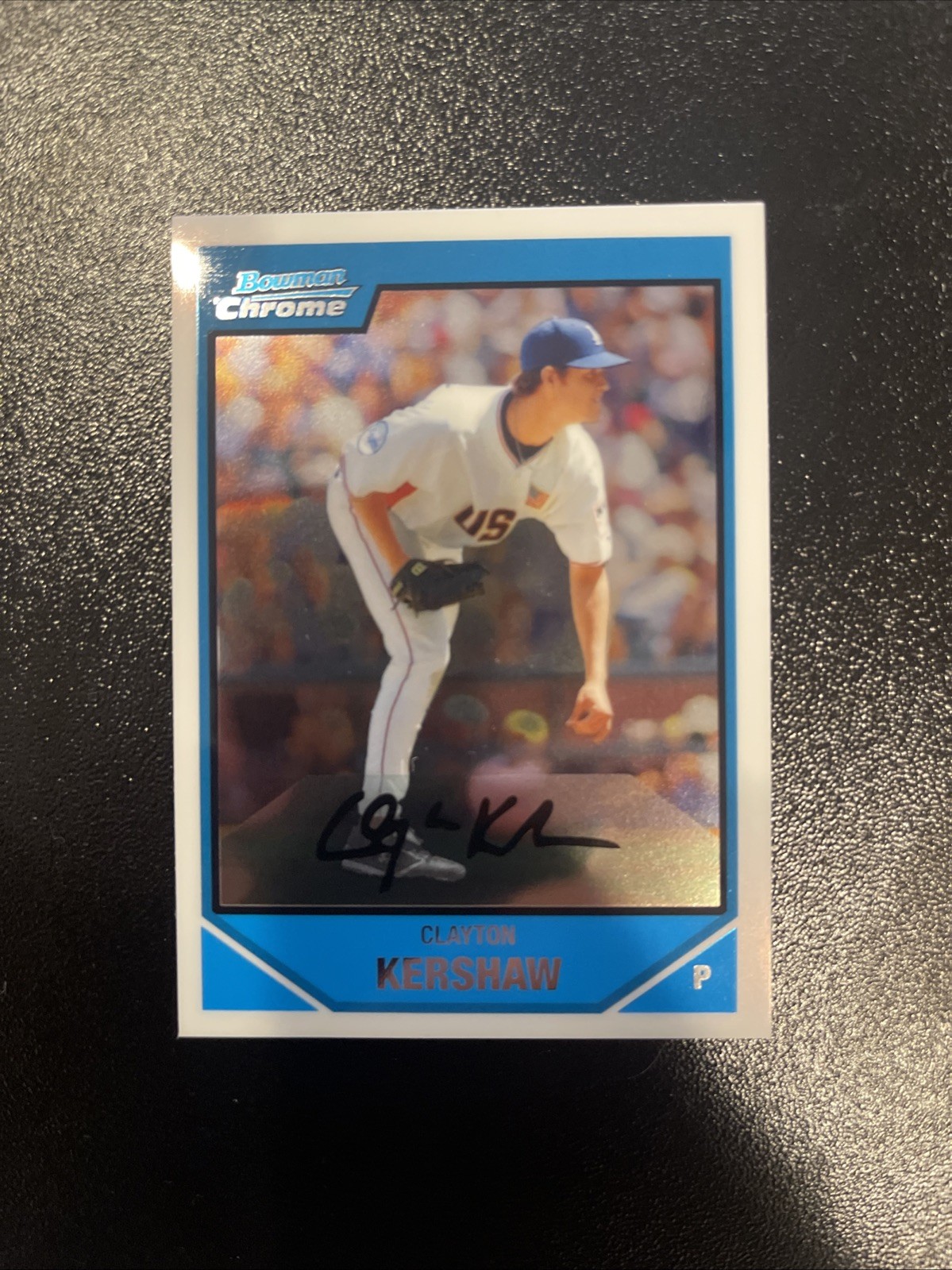 2007 Bowman Draft Picks & Prospects #BDPP77 Clayton Kershaw Prospects