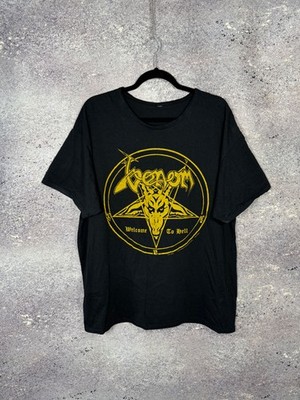 Vintage 2001 Venom Welcome To Hell Band Tee XL Heave Metal
