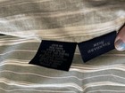 Three (3) Ralph Lauren Caulfield Lght Green Striped Ruffle Pillow Shams Vintage — photo 7