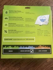 Mohu Leaf 🍃 Fünfzig verstärkte HDTV-Antenne für Innenbereich 60 Meilen Reichweite 4K - KOSTENLOSER VERSAND