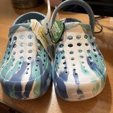 joybees clogs Kids Size J1 Multi Color With Back Strap