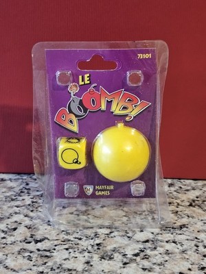 NEU im Paket - LE BOOMB! Mayfair Games #73101 seltene Farbe gelb Partyspiel Würfel