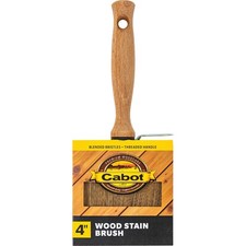 Cabot 4 In. Block Wood Stain Brush 140480600 Cabot 140480600 080351000614