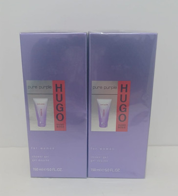 Hugo Boss Pure Purple Shower Gel Douche For Woman 2 x 150 ml Descatalogado