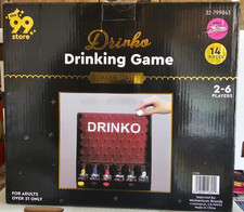 Drinko Shot Glass Game By Table Top Games 21 Open Box Pre-Owned