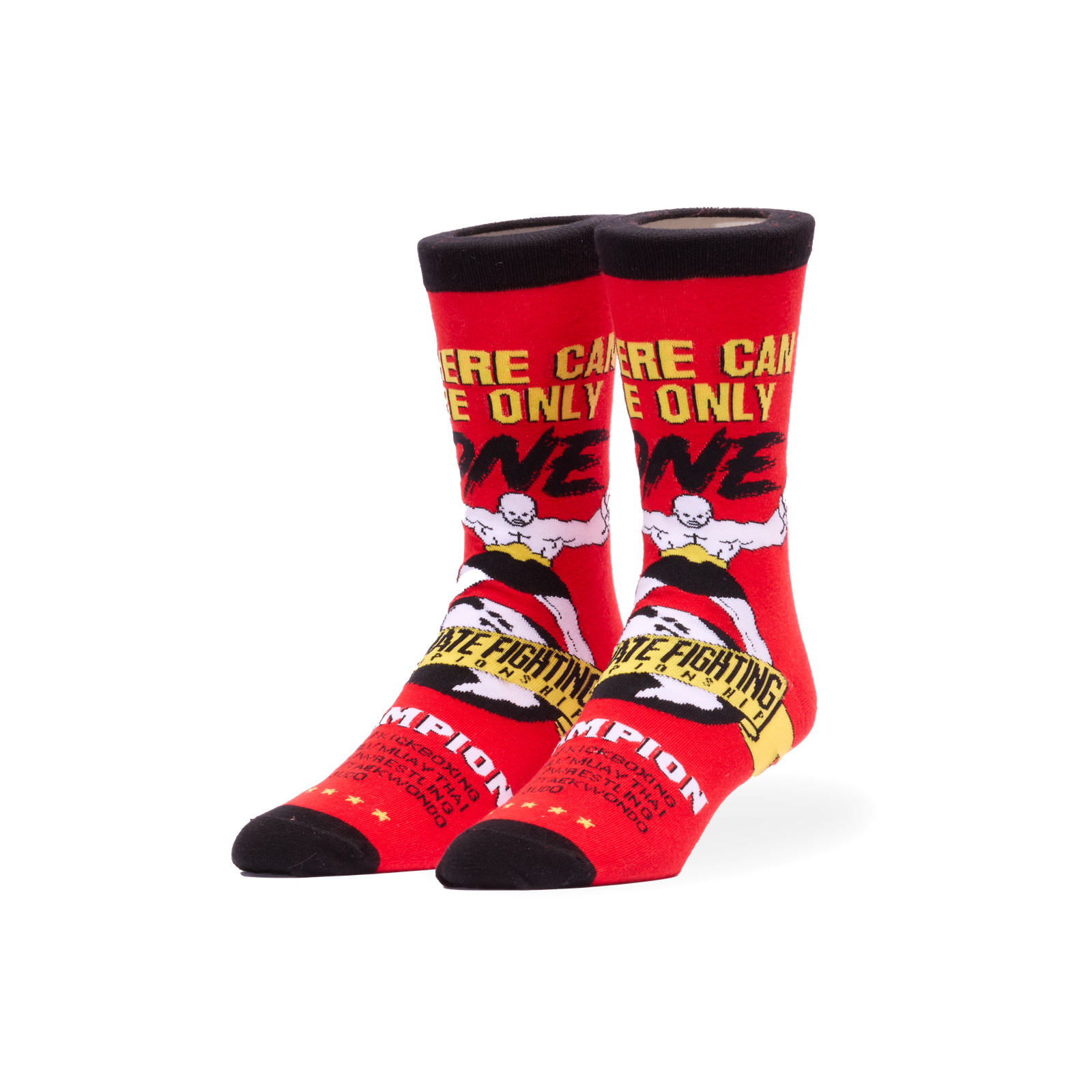 SAOLA Calze Odd Sox Ufc Ulti Man Only One Divertenti Novità Adulto Grandi