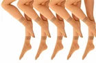 SENTELEGRI Pepe 15 Denier Ankle Socks for Women–2,4,6Pairs Sheer Nylon Pop Socks
