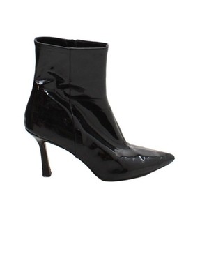 Steve Madden Damen Stiefel UK 7 Schwarz 100% Kunstleder Plateau