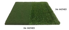 36" x 36" Dual Synthetic Turf Golf Mat Chipping Fairway Driving Range Practice