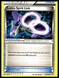 Latios Spirit Link 85/108 XY Roaring Skies Uncommon Trainer