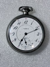 Rare Pocket Watch 17 Jewels 16s Running And Serviced