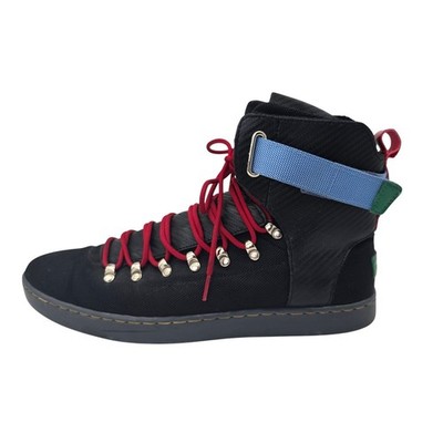 Creative Recreation Black High Top Sneakers Leather Canvas Hiker Bootie Men's 14