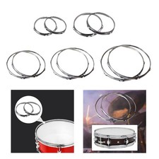 Drum Hoops Drum Rims 6 Lug Accessories Percussion Musical Accessories Portable