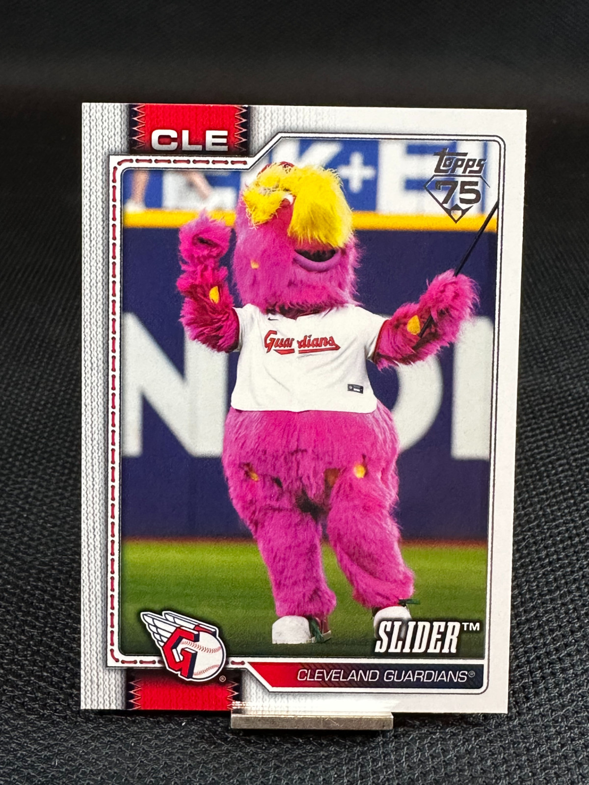 2026 Topps Series 1 Celebration Mascots  SLIDER  CLEVELAND GUARDIANS  #M-25