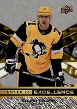 Evgeni Malkin 2020-21 Upper Deck Overtime Center of Excellence #CE-12 Pittsburgh