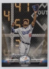 2018 Topps Topps Salute Series 2 Glove Work Gold 18/50 Yasiel Puig #S-95 nd3