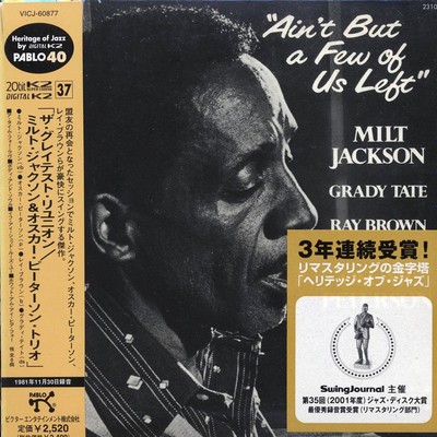 CD Milt Jackson - Ain't But A Few Of Us Left