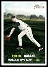 Rocco Baldelli 2006 Topps Heritage #212 Devil Rays MLB READ FREE SHIPPING
