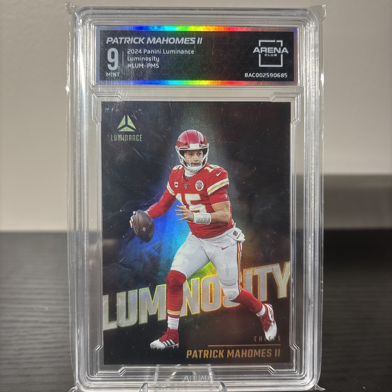 2024 Luminance LUM-PMS Patrick Mahomes Luminosity 🔥 Case Hit SSP Chiefs