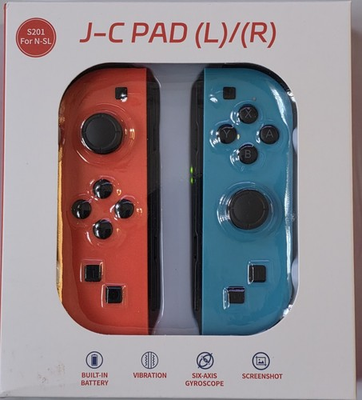 #ad For Nintendo Switch Joy con Controller Left Right Wireless Gamepad 1 Pair $18.79