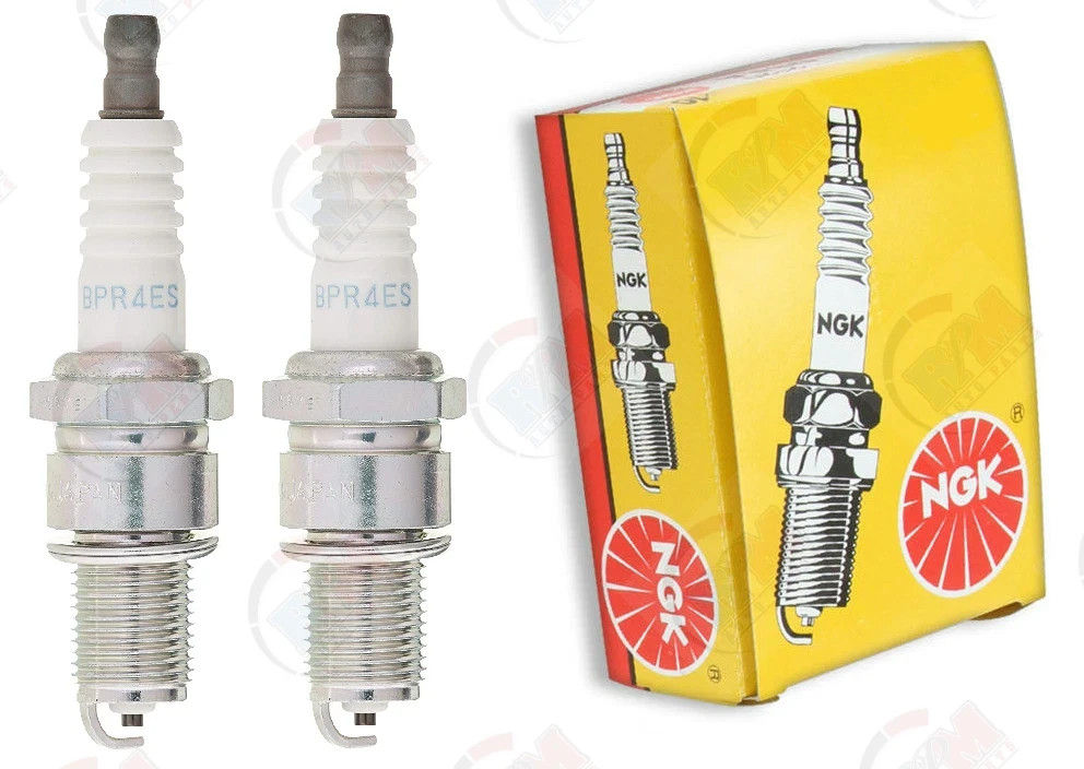 NGK BPR4ES SOLID COPPER Standard Plug Spark Plugs 6578 Set of 2