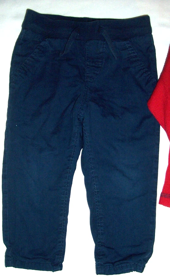 H&M + Place Niño 12-18M Camiseta Térmica Manga L y Pantalones Forrados Foto 2 de 4