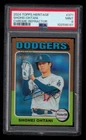 2024 Topps Heritage Chrome Refactor #371 - Shohei Ohtani 194/575, PSA 9 (Mint)