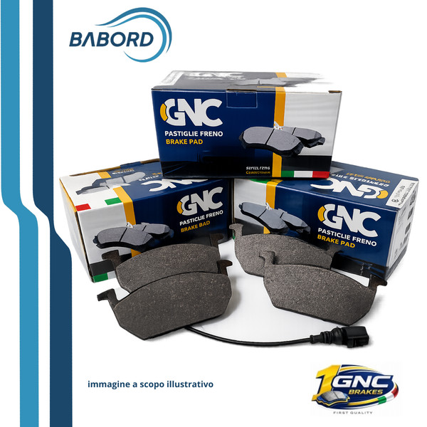 GNC Kit BremsbeläGe Vorderachse Fiat 500L 1.3 D Multijet 4-Tlg-image
