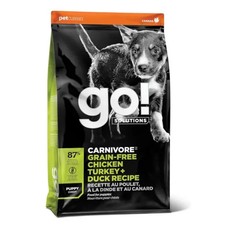 Petcurean Go Solutions Carnivore Grain-Free Chicken Turkey Duck Puppy
