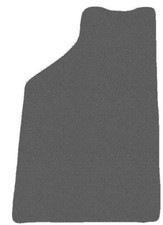 Velour FAHRER Teppich für Citroen ZX H/B, kombi 1991-1998, Graphit x14 Rand