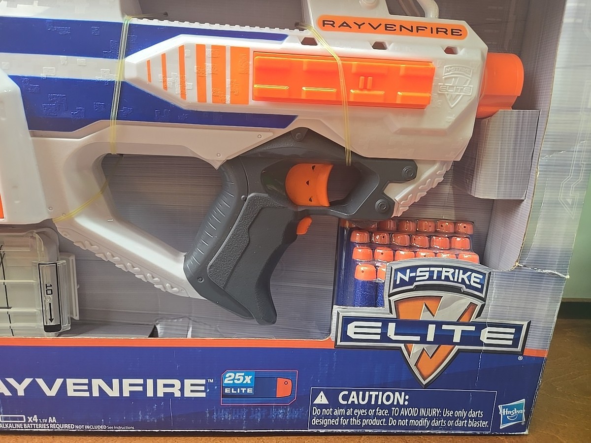 🔫 Nerf® N-Strike Elite™ Rayvenfire C2542 Auto Blaster 2017 | Rare