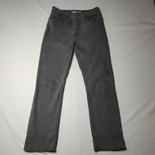 Levis Wedgie Straight 28x28 Gray Denim Jeans