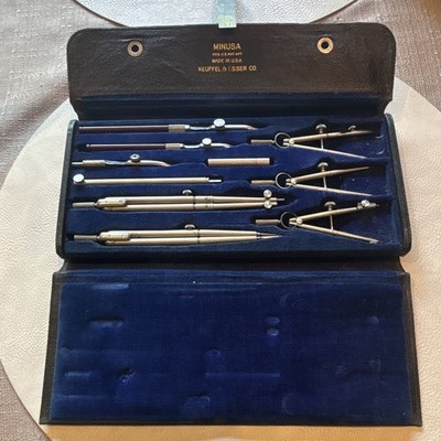 Vintage Keuffel & Esser Co. Drafting Set