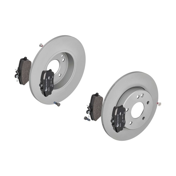 Ate Bremsscheiben Ø284MM + BremsbelÄGe Vorne FÜR MERCEDES-BENZ C-KLASSE-image