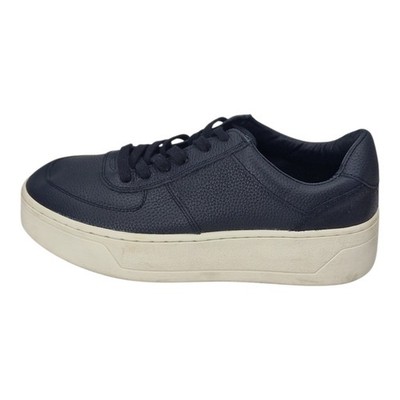 M&S Leder Schnürschuhe Chunky Turnschuhe Standard Passform Freizeit Turnschuhe UVP 55,00 £
