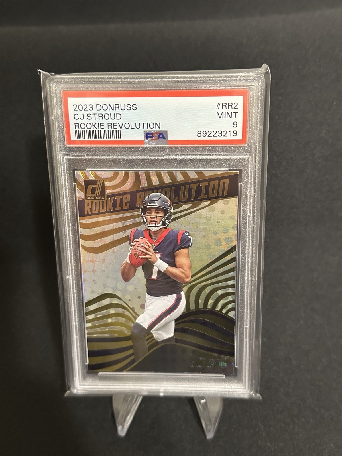2023 CJ Stroud Donruss Rookie Revolution PSA 9 #RR2 Texans