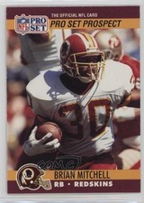 1990 Pro Set Pro Set Prospect Brian Mitchell #780 3d7
