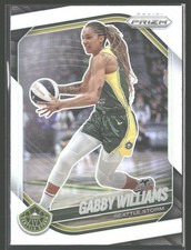 2025 Panini Prizm WNBA #77 Gabby Williams Silver Prizms Seattle Storm